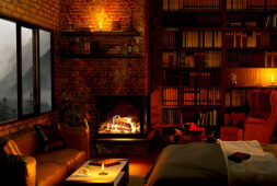 Cozy bedroom interior